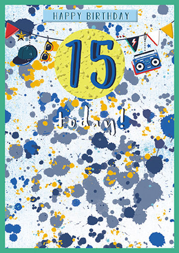 Picture of 15 TODAY BIRTHDAY CARD